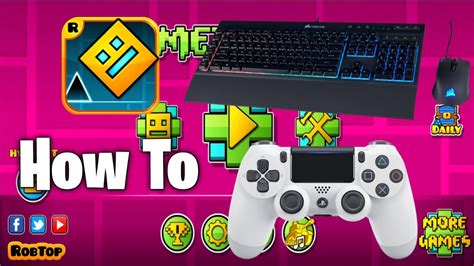geometry dash controls|How to use a controller in Geometery Dash (all platforms).